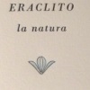 ERACLITO 'La natura' opera di Carlo Oberti